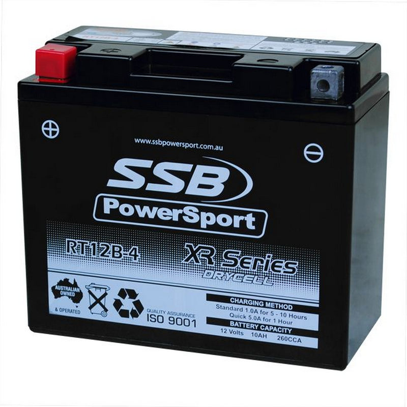 SSB Battery (YT12B-4) AGM 12V 10Ah 260CCA High Performance