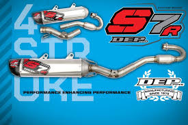DEP Full Exhaust System S7R Carbon Tip Kawasaki KX250F 17-21