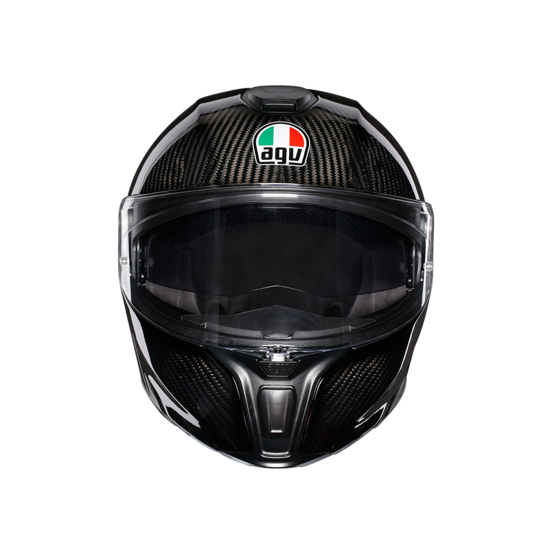 AGV Sportmodular Glossy Carbon 62 2XL Black Helmet