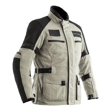 RST X-Raid CE Textile Jacket Magnesium Black 48 2XL Size