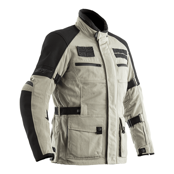 RST X-Raid CE Textile Jacket Magnesium Black 46 XL Extra Large Size