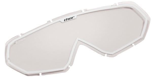 Thor Goggle Lens Tearoff Youth Clear White