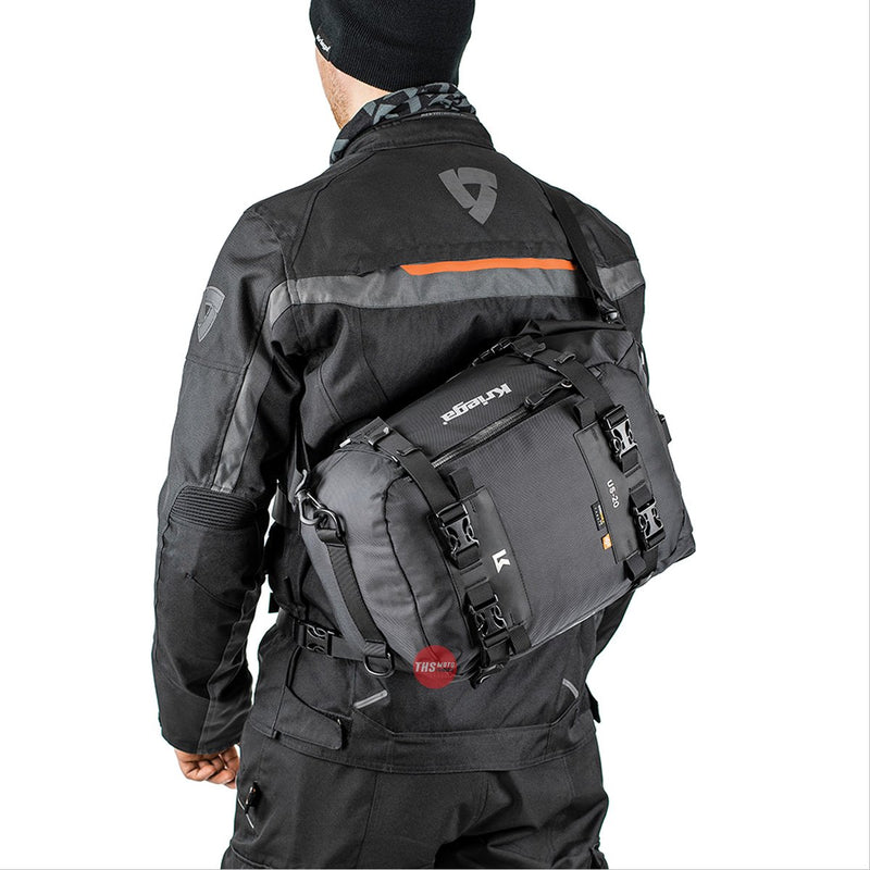 Kriega US-20 Drypack Sports Touring Motorcycle Pack Waterproof 20 Litre