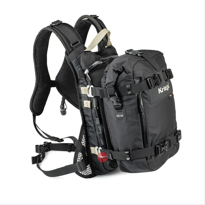 Kriega US-10 Drypack Sports Touring Motorcycle Pack Waterproof 10 Litre